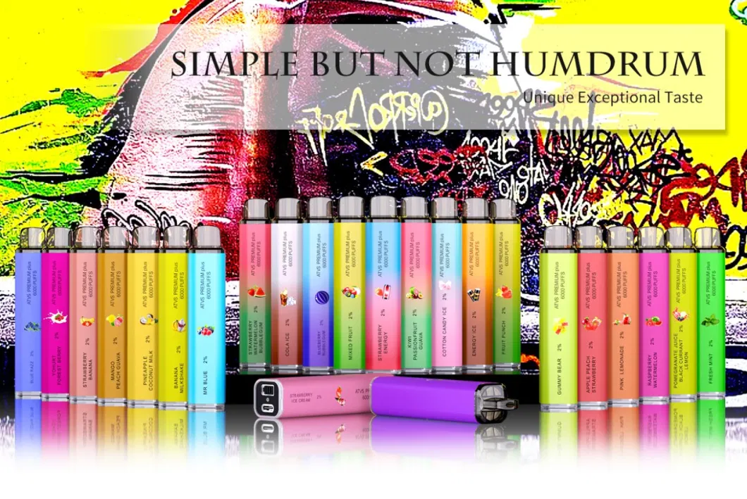 OEM Vapes Elf Hot Flavors Bar Wholesale Disposable 6000 Puff Bar Rechargeable 2% 5% 18% Nicotine Free Pod Vaporizer Puff Bar Disposable Vape